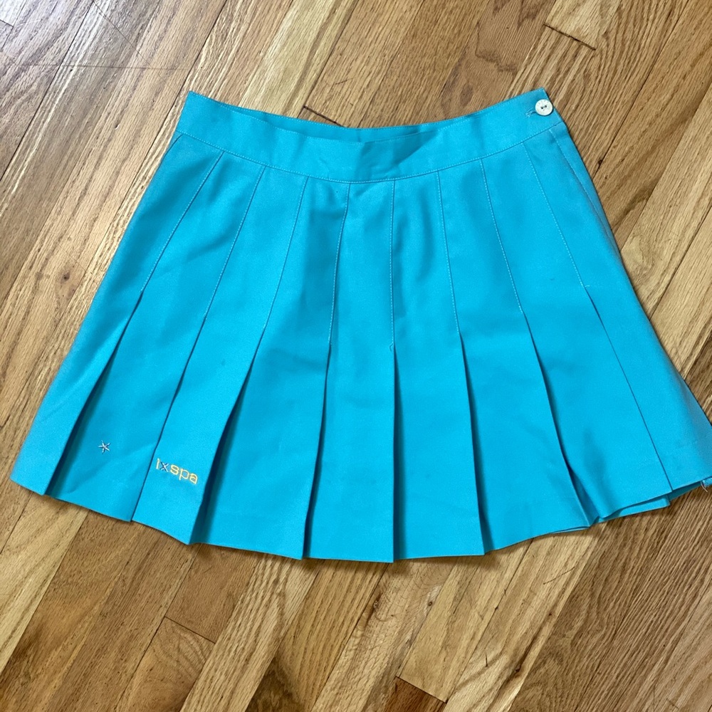 Blue tennis skirt